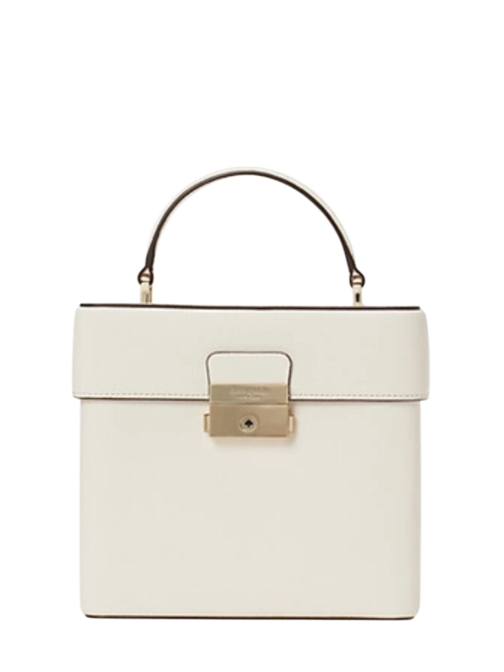 Kate Spade Voyage Small Top Handle Bag in Color Parchment